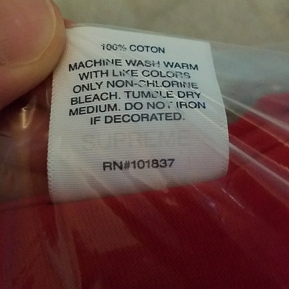 Supreme Nan Goldin rhinestones tee - Picture 4 of 6